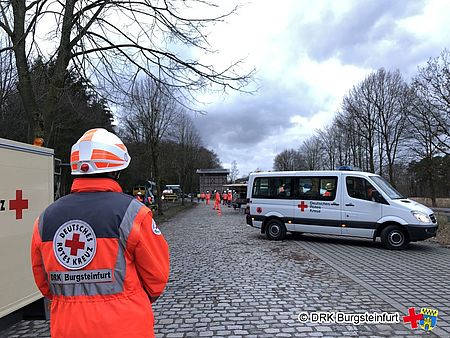 Blick über die Gesamte Einsatzstelle